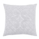 preview thumbnail 34 of 80, Better Trends Ashton Collection in Medallion Design 100% Cotton Tufted Unique Luxurious Machine Washable Tumble Dry White - Euro Sham