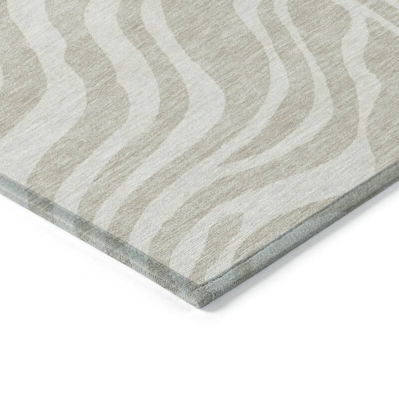 HomeRoots Animal Print Transitional Rectangle Outdoor Rug