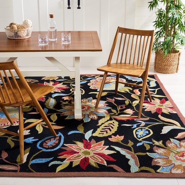slide 2 of 18, SAFAVIEH Handmade Four Seasons Anissa Floral Rug