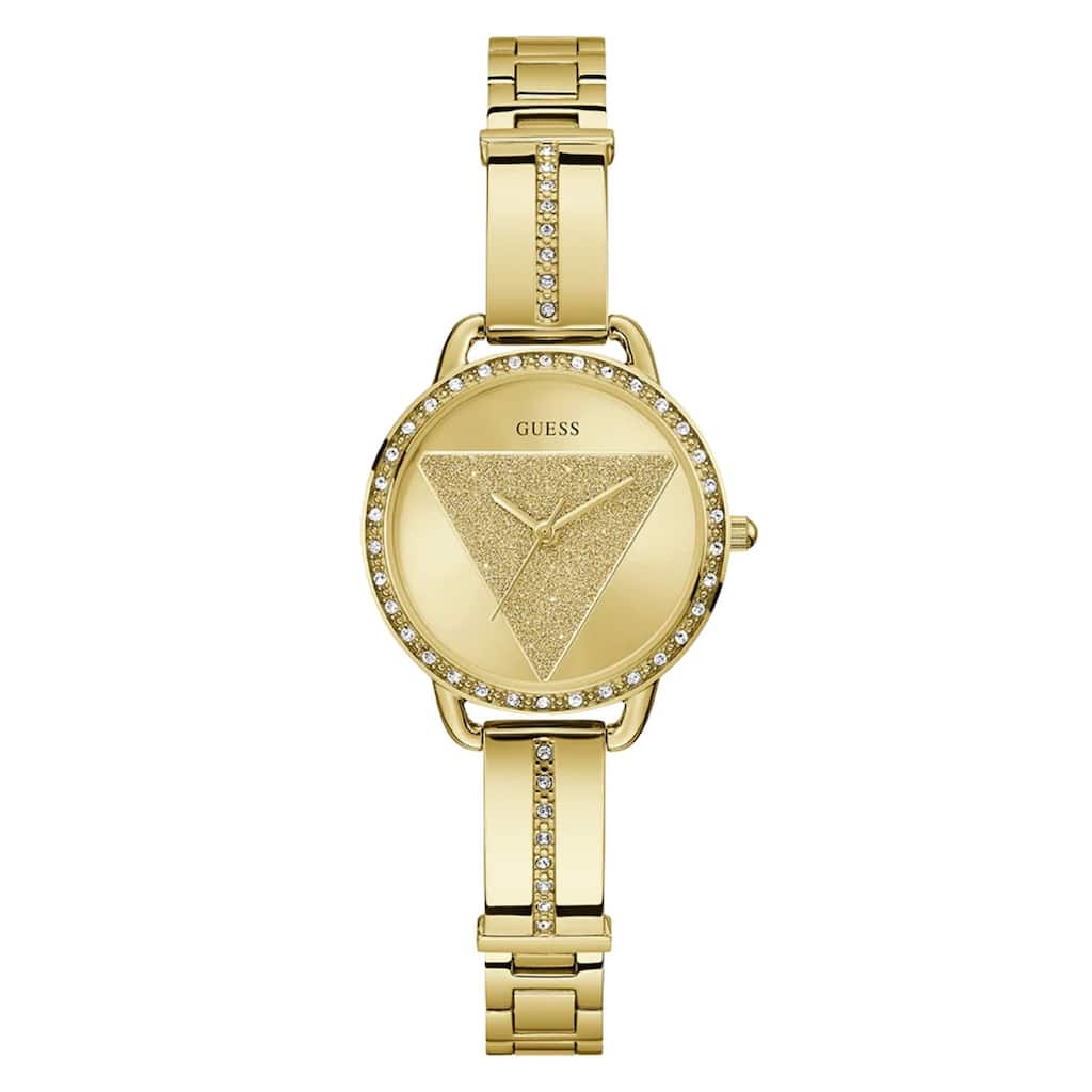 Guess Women's Tri Bellini Gold Dial Watch - GW0914L2 - 6 (36)