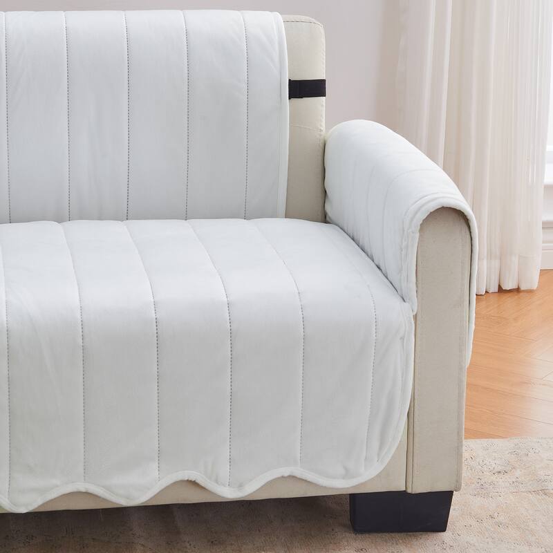 Velvet Recliner Cover Pet Furniture Protector