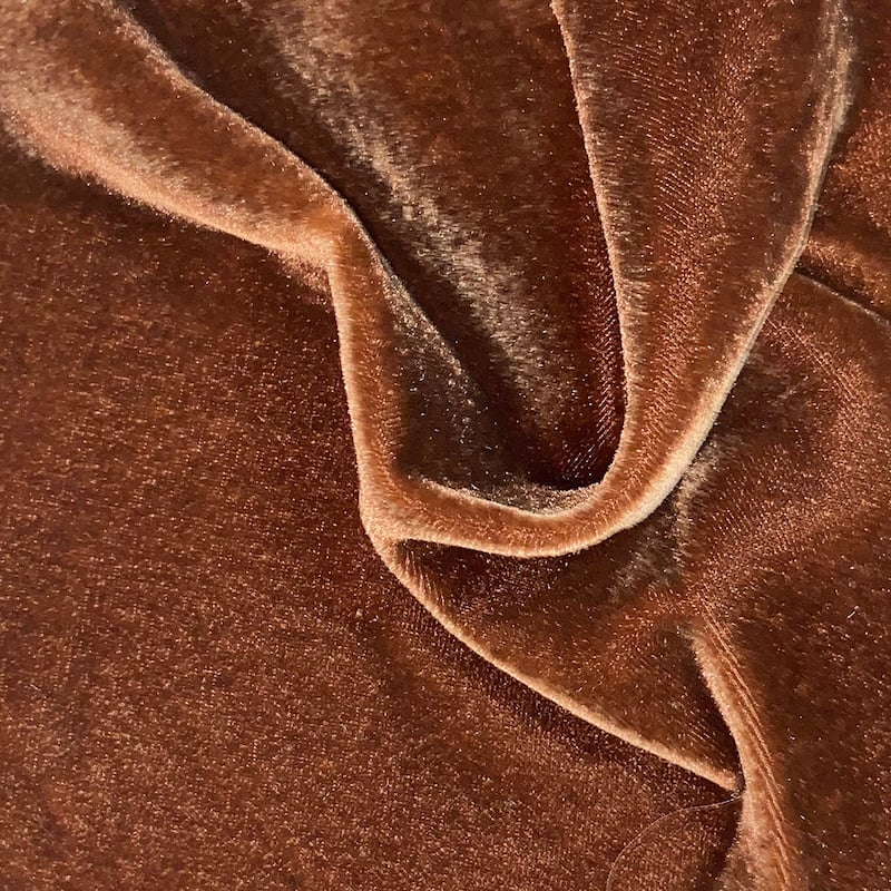 HiEnd Accents Stella Faux Silk Velvet Romantic Western Flanged Euro Sham, 27"x27"