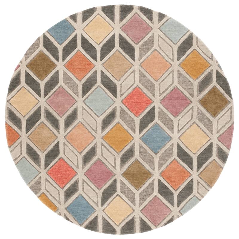 SAFAVIEH Handmade Rodeo Drive Alexys Mid-Century Modern Wool Rug