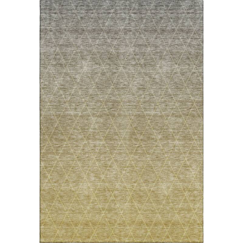 Premium Washable Super Soft Ombre Diamonds Mayfield Rug