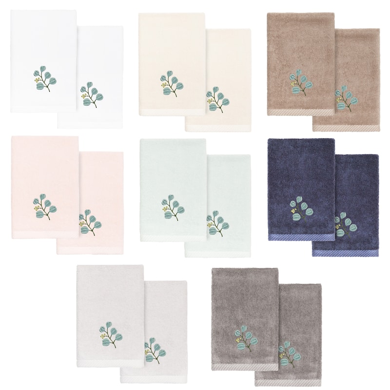Authentic Hotel and Spa Turkish Cotton Botanica 2 PC Towel Set