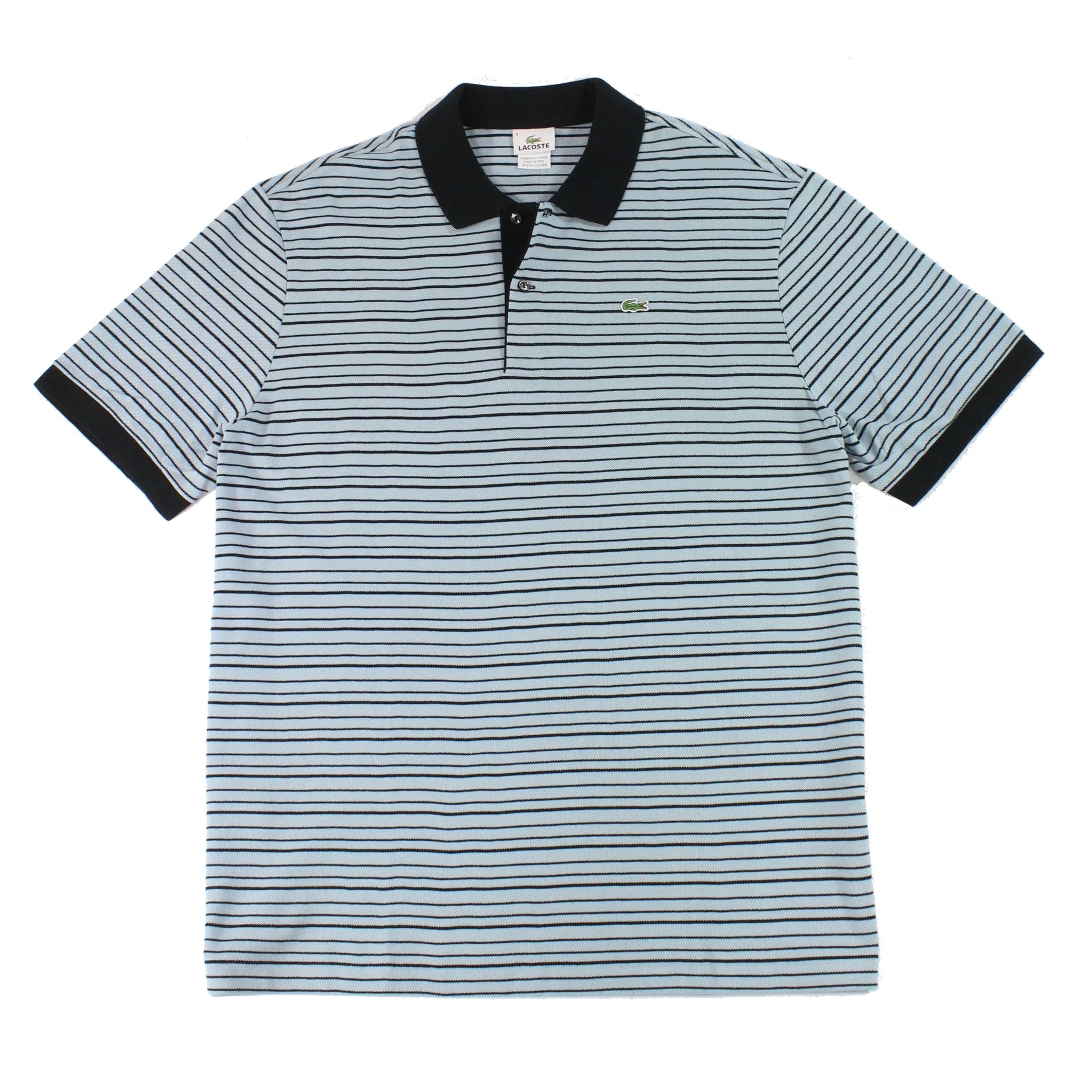 lacoste polo shirt striped