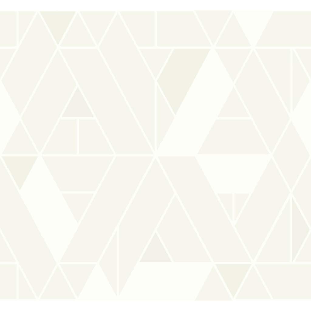 Seabrook Designs Parket Geometric Triangles Unpasted Wallpaper
