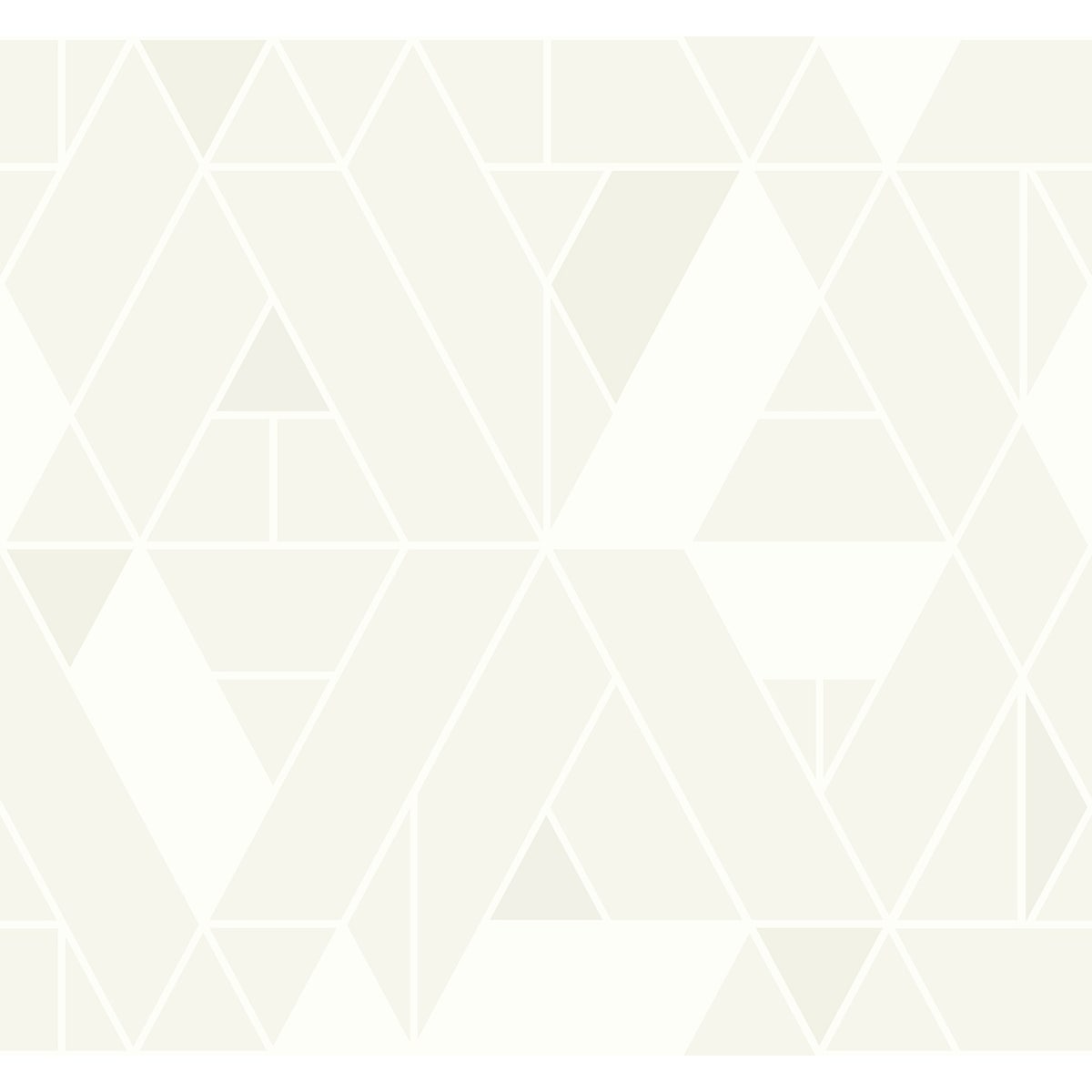 Seabrook Designs Parket Geometric Triangles Unpasted Wallpaper