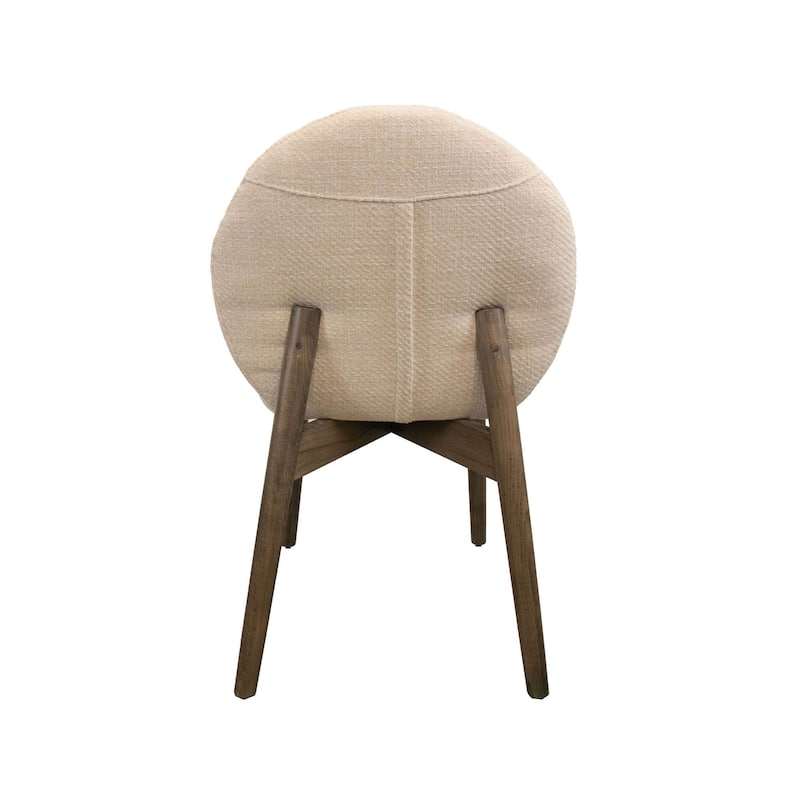 Magnolia Upholstered Oak Dining Chair (Set of 2)