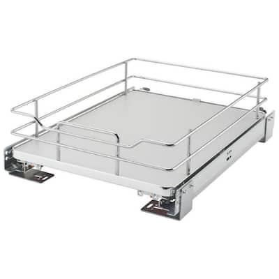 Rev-A-Shelf 5330 Series 14-1/2 Inch Pull Out Cabinet Organizer Basket