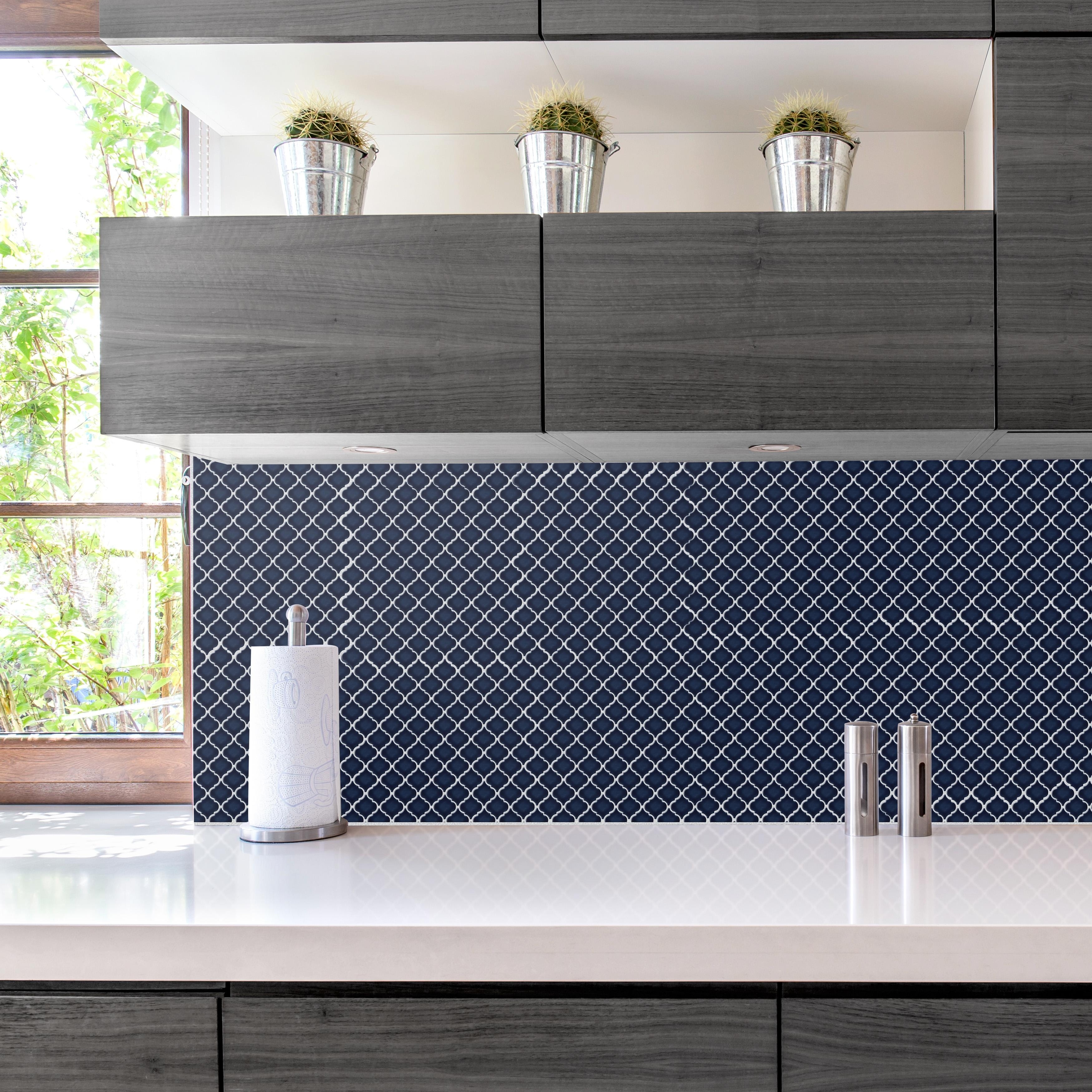 Merola Tile Hudson Tangier Smoky Blue 12-3/8" x 12-3/8" Porcelain Floor and Wall Tile