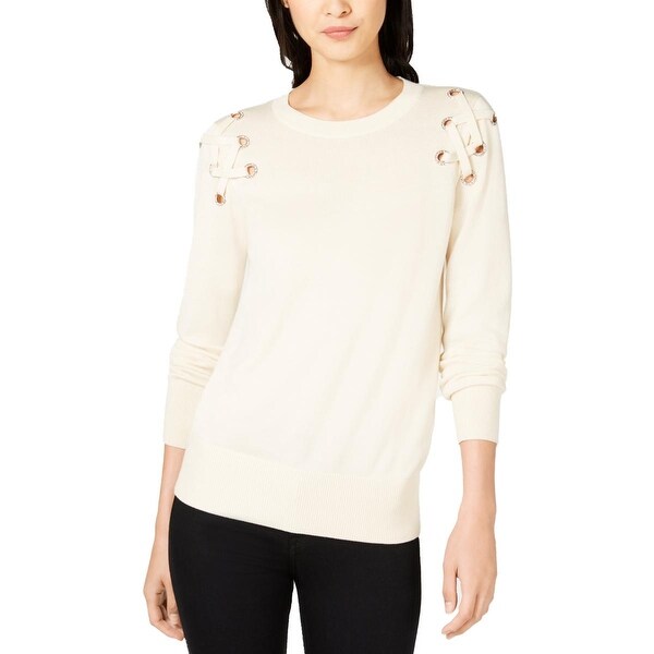 michael kors lace up sweater
