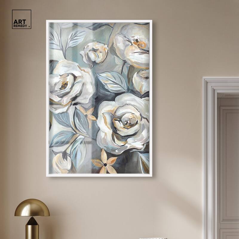 Grey Delight Shadowbox by Art Remedy