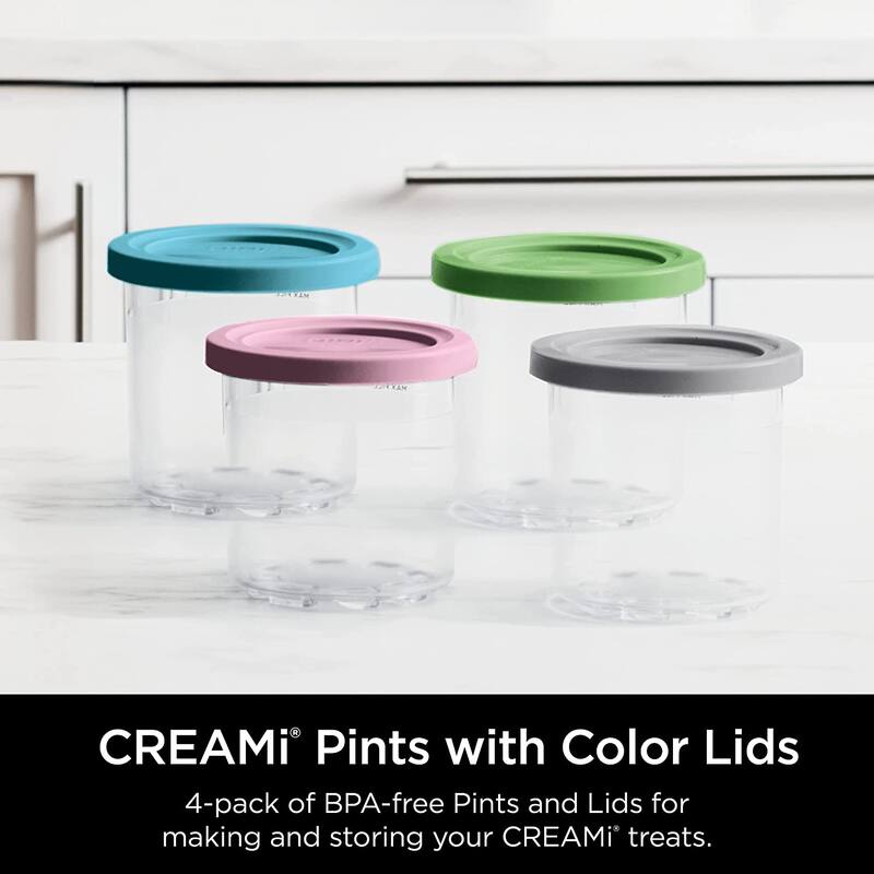CREAMi Pints and Lids - 4 Pack