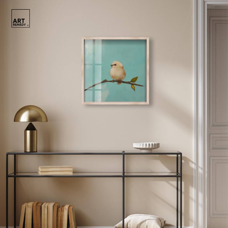 Azure Avian Shadowbox by Art Remedy