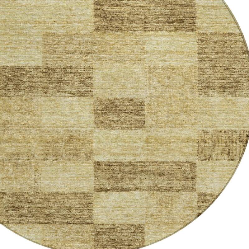 HomeRoots Geometric Transitional Rectangle Outdoor Rug