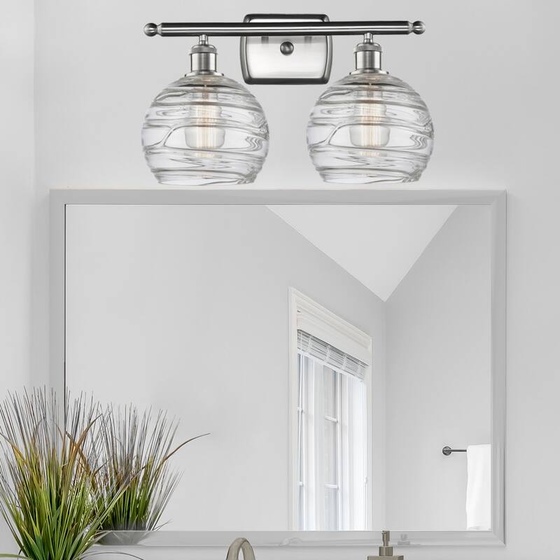 Innovations Lighting Deco Swirl 2 Light 16" Wide Bathroom Vanity Light