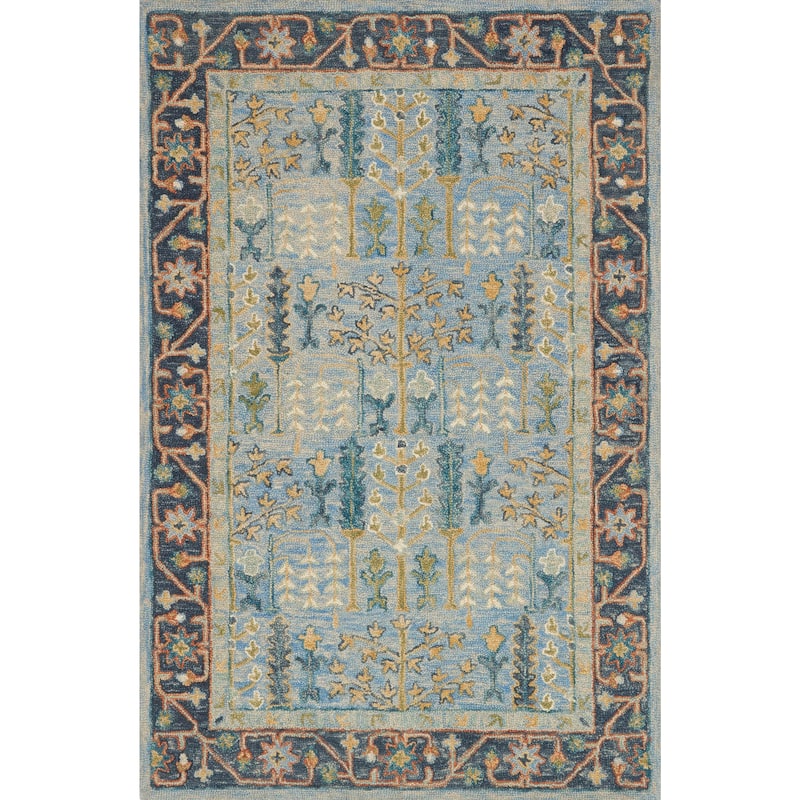 Alexander Home Madeline Wool Hand-hooked Terrace Traditional Rug