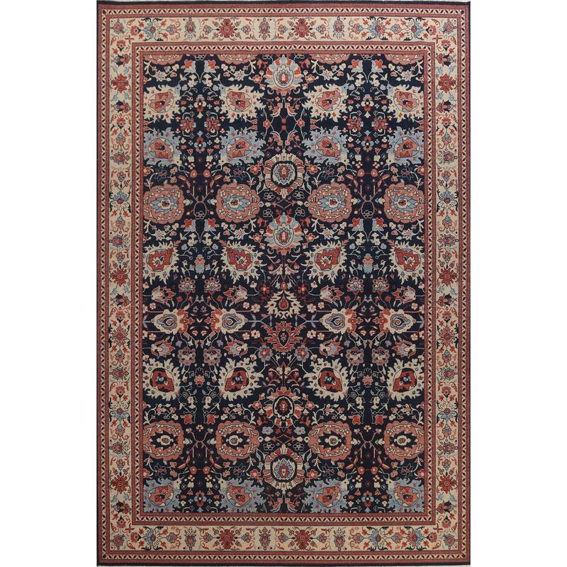 Sultanabad Ziegler Turkish Oriental Wool Area Rug Hand-knotted Carpet - 9'9" x 13'0"