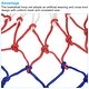 preview thumbnail 4 of 5, 6Pcs 18.5" Basketball Net Replacement, PP Basketball Hoop Net