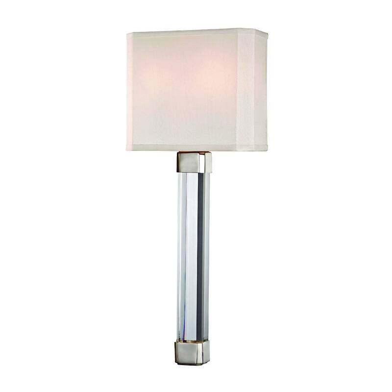 Hudson Valley Lighting Larissa 2 Light 22" Tall Wall Sconce - Polished Nickel