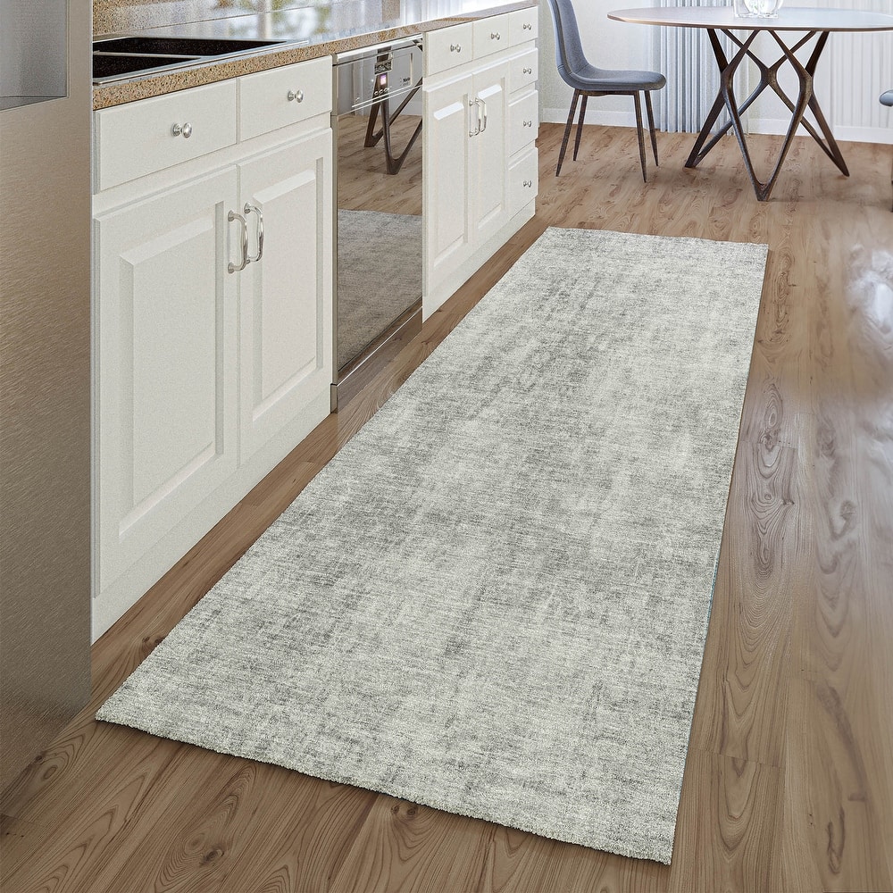 Premium Washable Super Soft Solid Ombre Mayfield Rug
