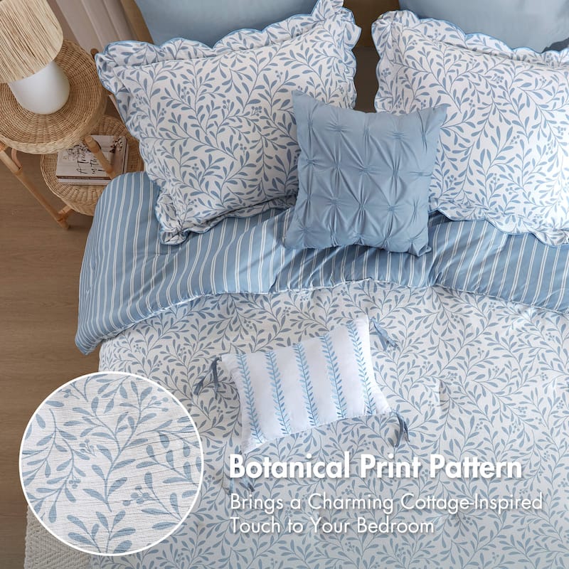 Madison Park Darcy 5 Piece Print Comforter Set