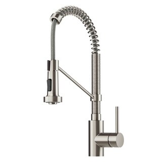 Kraus Bolden 2-Function 1-Handle Commercial Pulldown Kitchen Faucet