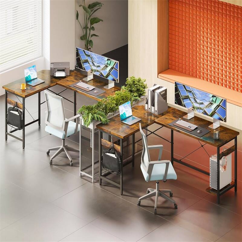 L Shaped Corner Computer Desk