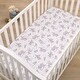 preview thumbnail 2 of 2, Disney B is for Bambi Fitted Mini Crib Sheet