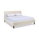 preview thumbnail 39 of 202, Aspen Mid-Century Modern Performance Fabric Low Profile Upholstered Platform Bed