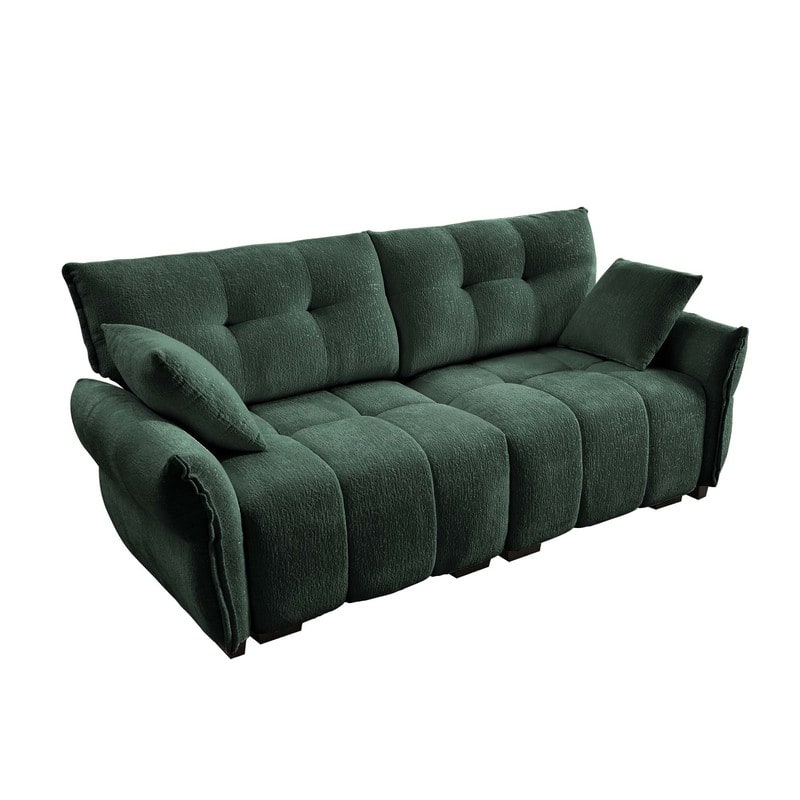 78.7" Chenille Two Seater Upholstered Sofa