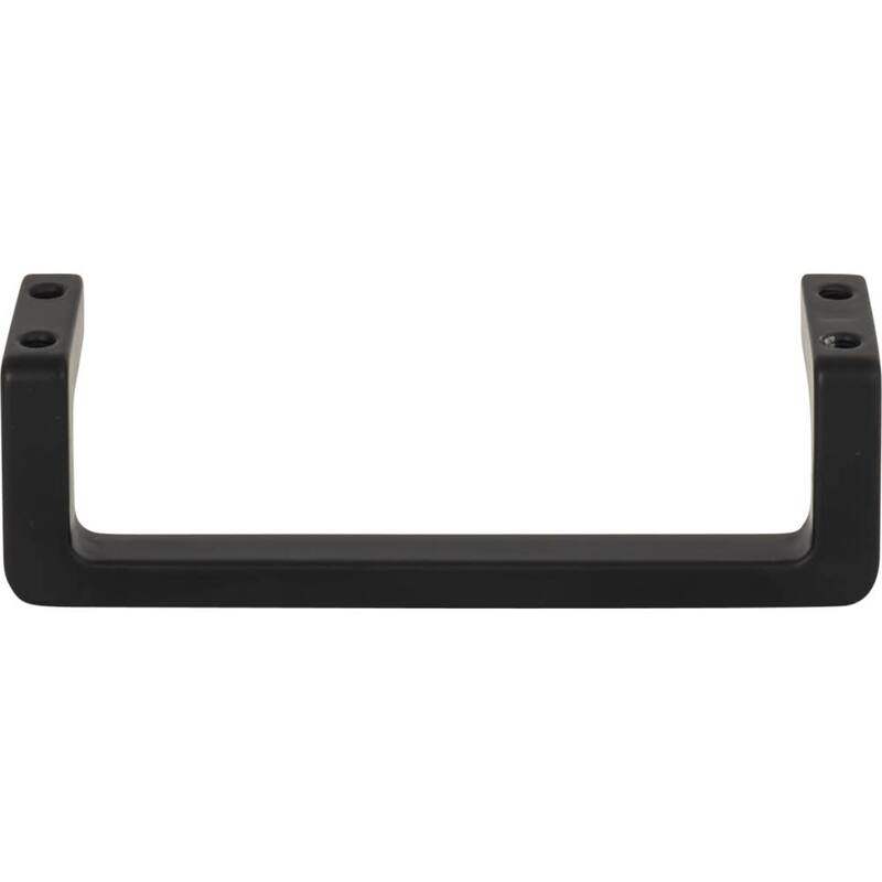 Atlas Homewares Logan 3-3/4 Inch Center to Center Handle Cabinet Pull - Matte Black