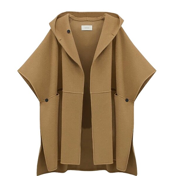 hooded cloak sweater