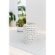 preview thumbnail 5 of 7, Artistic Weavers Kelsey Ceramic Indoor/ Outdoor Decorative Stool