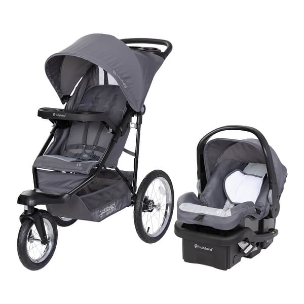 slide 1 of 1, Baby Trend Journey Jogger Travel System, Stellar Grey