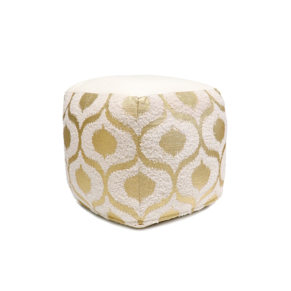Pasargad Home Grandcanyon Cotton Pouf