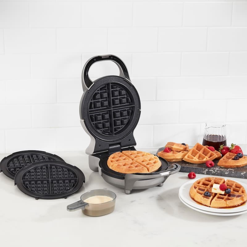 2in1 Waffle Maker with Removable Plates Bed Bath & Beyond 39755698