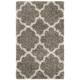 SAFAVIEH Hudson Shag Vitchka Glam Trellis 2-inch Area Rug - 2'3" x 3'9" - Grey/Ivory