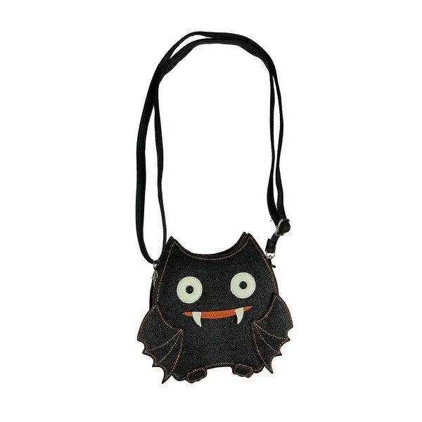 black glitter cross body bag