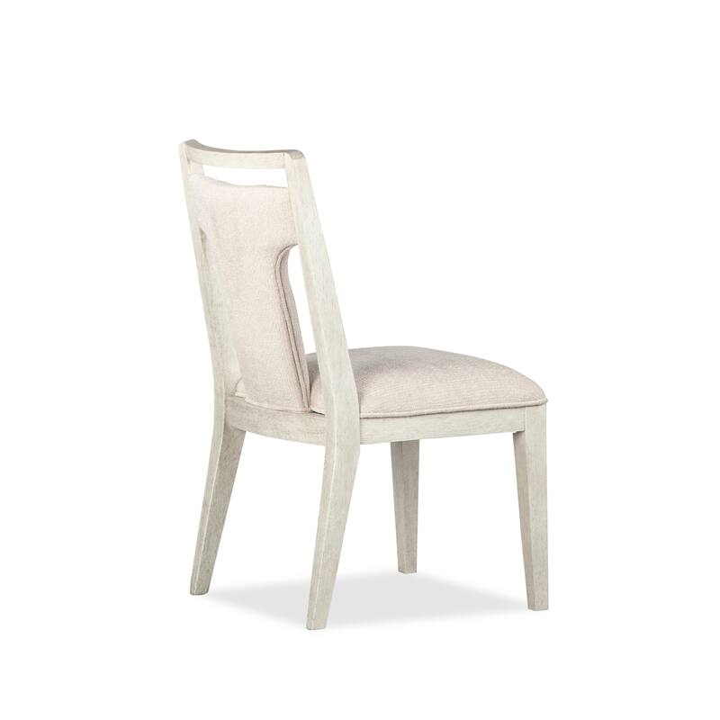 Magnussen Home Lorelei Misty Cloud Upholstered Side Chair Two Pack - 20''W x 23.63''D x 36''H