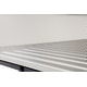 preview thumbnail 12 of 10, Twin Full Bunk Bed Metal Black with White Mesh Guard Rail，Low Profile and Easy Climbing with Stable Ladder