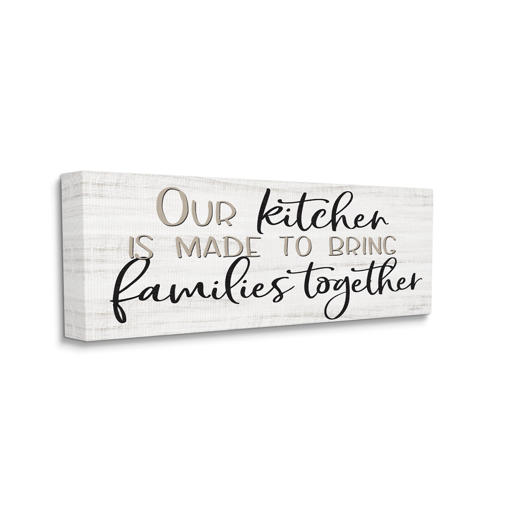 Stupell Kitchen & Family Meaningful Quote Birch Texture - Picture 8 of 19