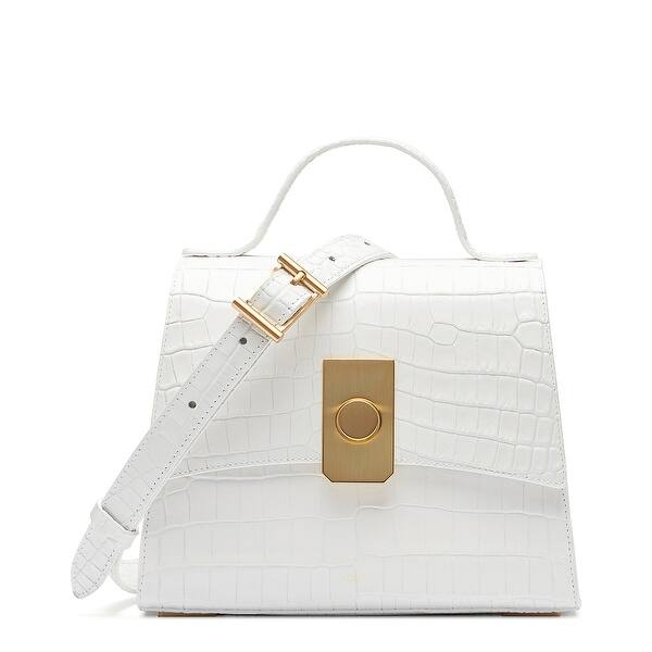 Shop Flynn Emerson Leather Satchel On Sale Overstock 30328927