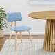 preview thumbnail 8 of 7, Carson Carrington Ladeplads Mid-century Modern Wood & Upholstered Dining Chair
