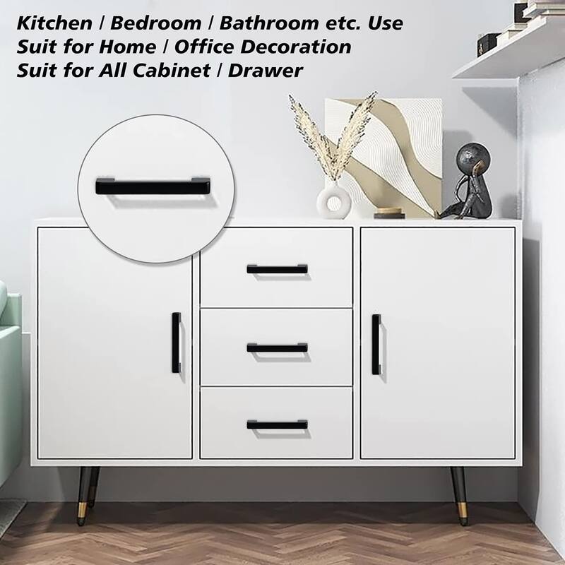 10 Pack 5" Bar Cabinet Knob Cabinet Handles Pulls - 128mm