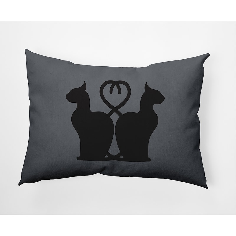 Conniving Cats Decorative Throw Pillow