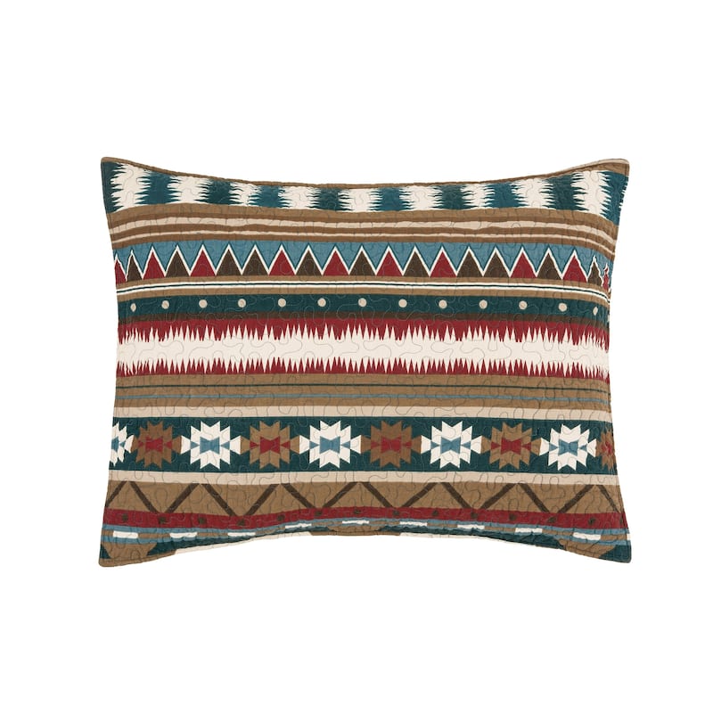 Wyatt Cotton Cotton Quilt Set - Reversible and Machine Washable