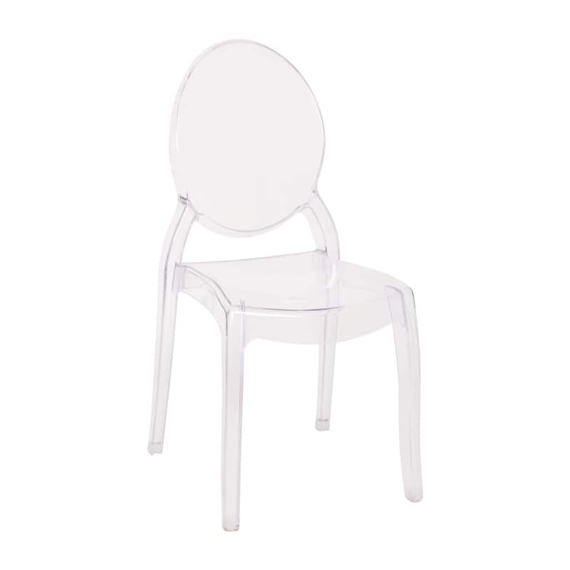 Set of 4 Extra Wide Resin All-Weather Banquet Chairs - 20.5"D x 17"W x 37.25"H