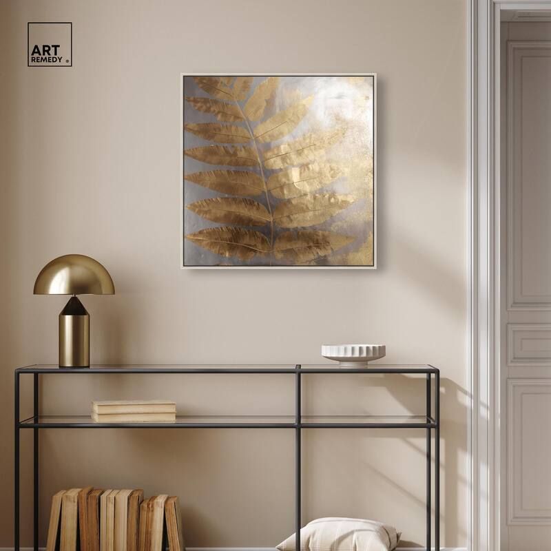 Golden Canopy (II) Canvas by Art Remedy